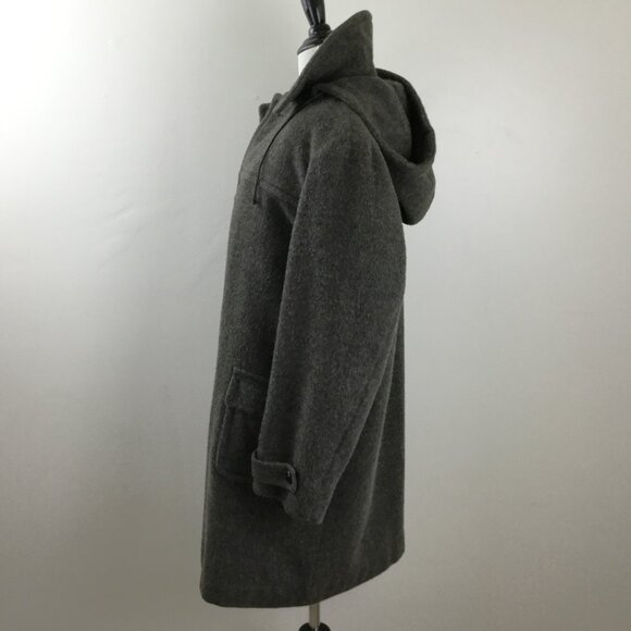 Loden King Wool Hooded Coat 36 - Picture 3 of 6